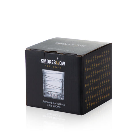 Smokeshow Spinning Rocks Glass