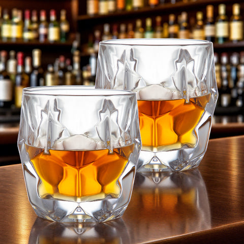 Smokeshow Facet Rocks Glasses (2-Pack)