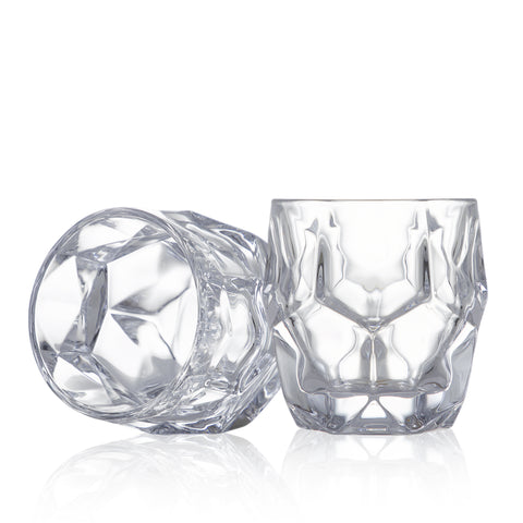 Smokeshow Facet Rocks Glasses (2-Pack)