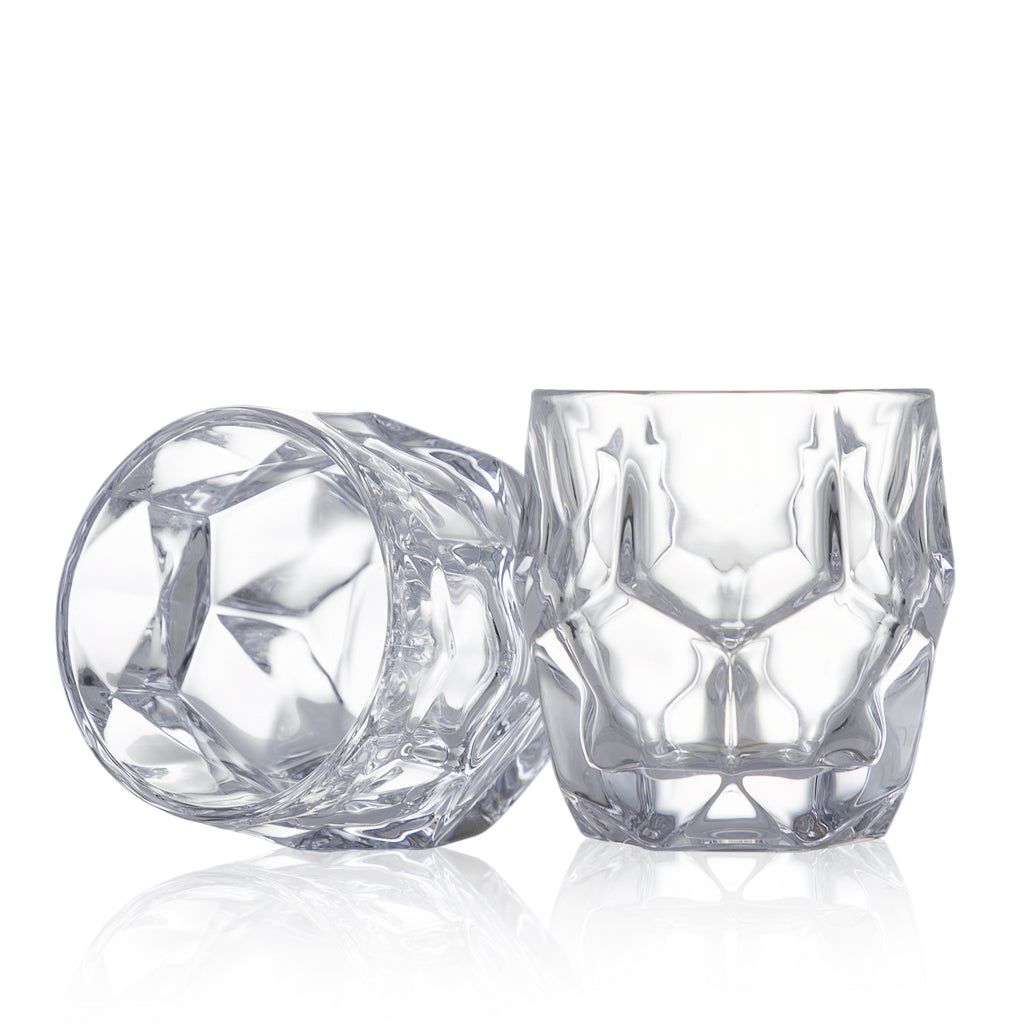 Smokeshow Facet Rocks Glasses (2-Pack)